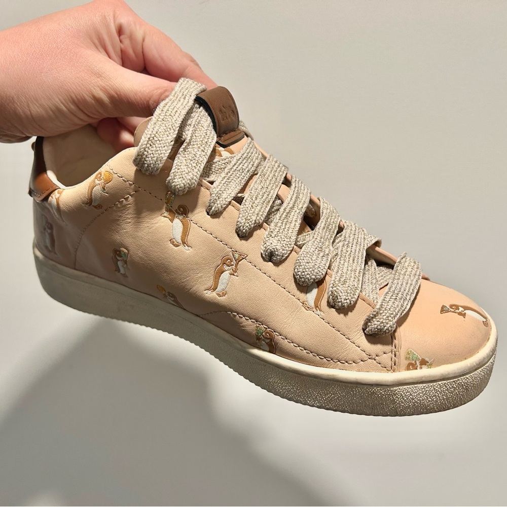 Coach Tea Rose Tearose Cherry Powder Pink Sneakers. - Picture 8 of 9